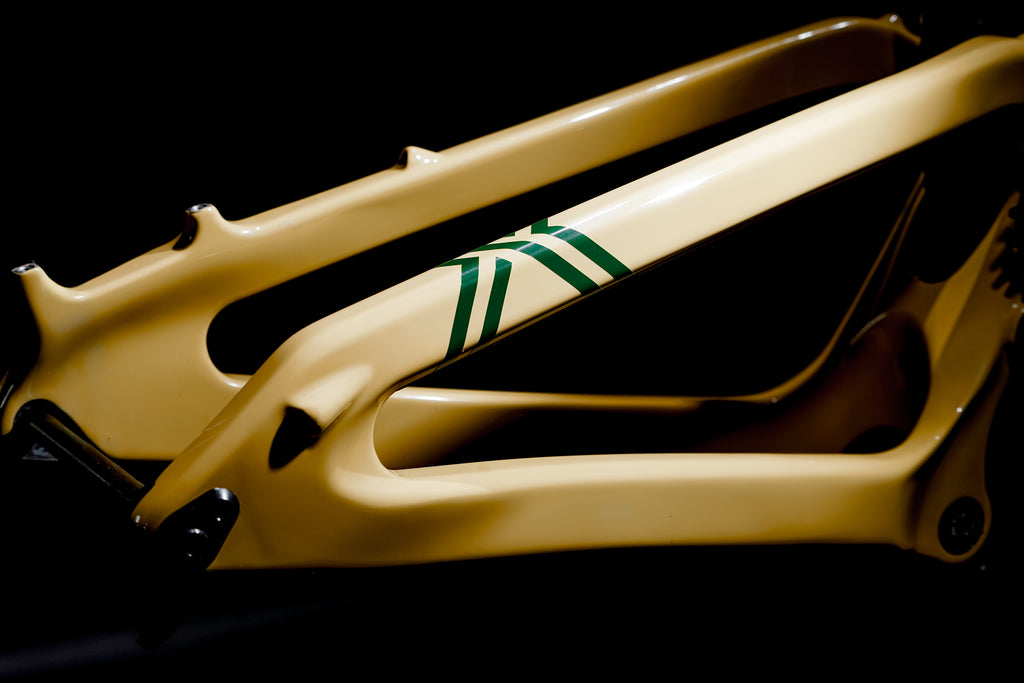 Deviate Cycles Claymore Frame Only - Green Sand
