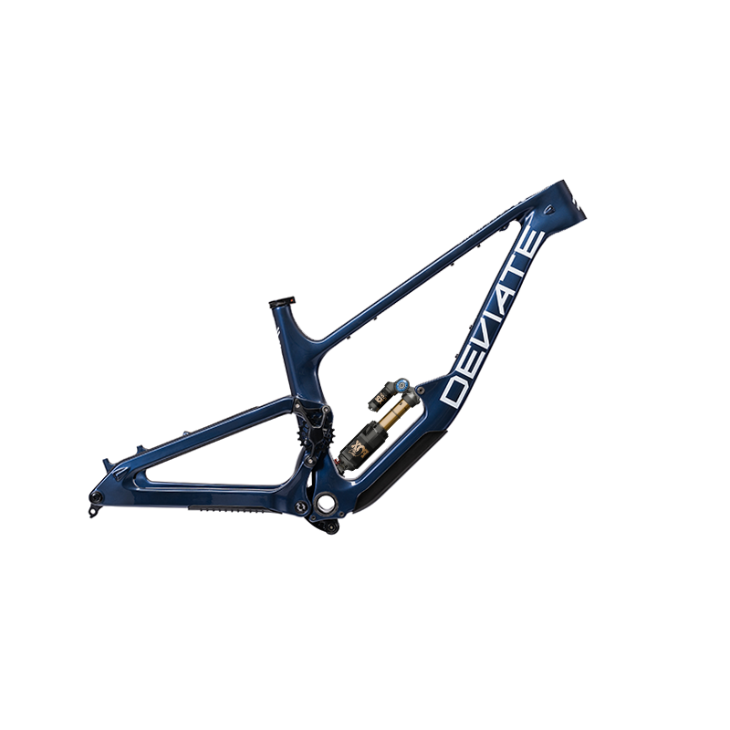 Deviate Cycles 2026 Claymore Frame + 2026 Fox Float X2 Factory Rear Shock
